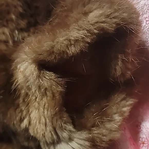 Full length beaver coat